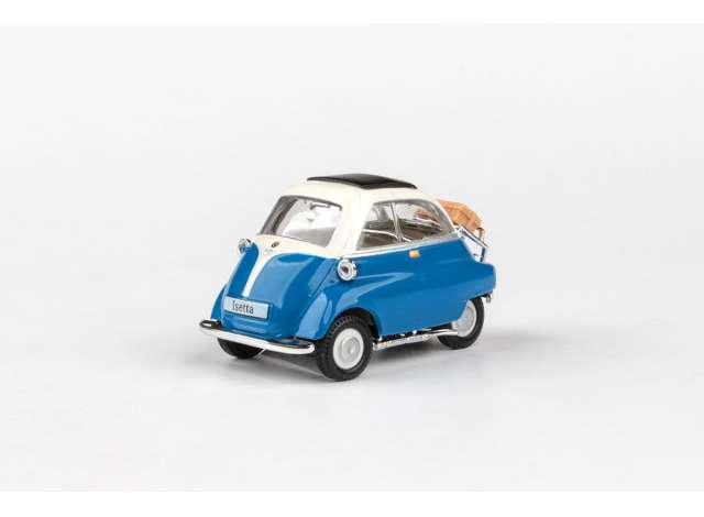 Abrex Cararama BMW Isetta 250, blue 1:43 Abrex Model