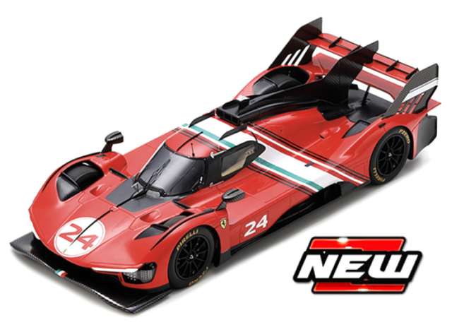 Ferrari 499P MODIFICATA #24, red 1:18 Bburago Model
