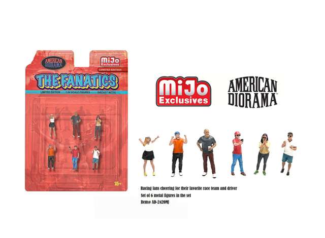 The Fanatics, Diecast Figure's 1:64 American Diorama Model