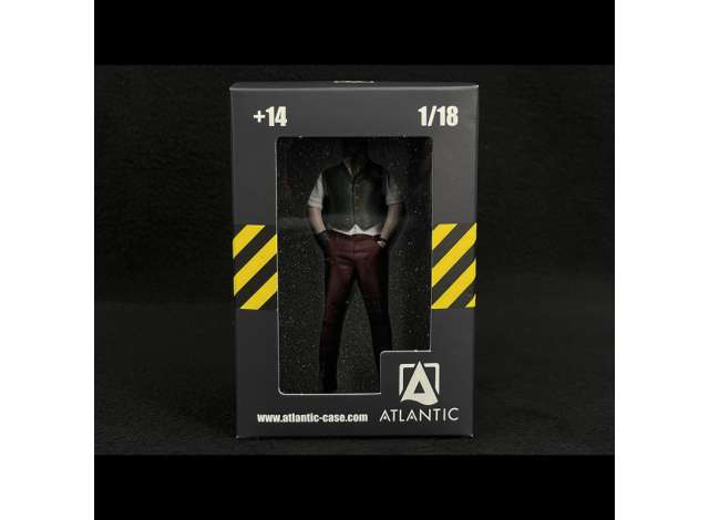 Tim figurine, green/white/brown 1:24 Atlantic Model