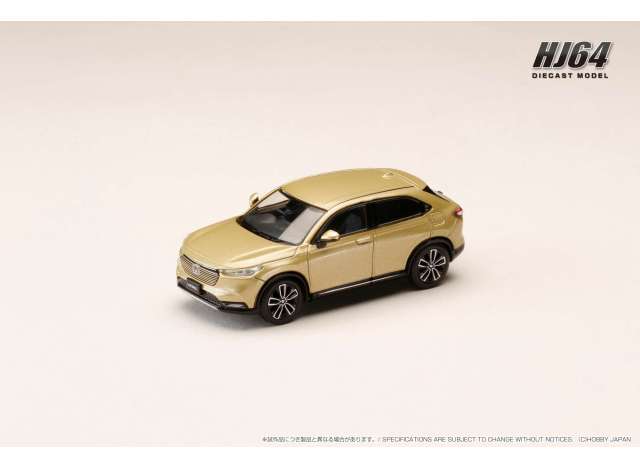 Pre-Order – Honda VEZEL e:HEV Z/HR-V, Sand Khaki Pearl 1:64 Hobby Japan Model (HJ641071AK) – ETA. July/August 2026