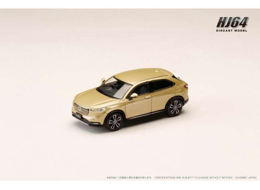 Pre-Order – Honda VEZEL e:HEV Z/HR-V, Sand Khaki Pearl 1:64 Hobby Japan Model (HJ641071AK) – ETA. July/August 2026