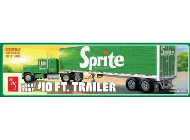 Great Dane Dry Goods Trailer *Sprite*, plastic modelkit 1:25 AMT Model
