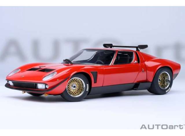 1968 Lamborghini Miura JOTA SVR, red 1:18 AutoArt Model