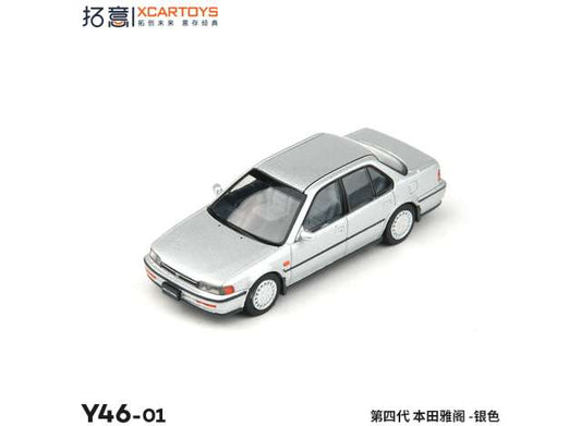 Pre-Order – XCARTOYS Honda Accord 4th Gen., silver 1:64 Tiny Toys Model (xcarY46-01) – ETA. July/August 2026