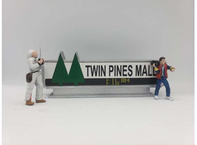 *Back to the Future* Twin Pines 1:64 Cartrix Model