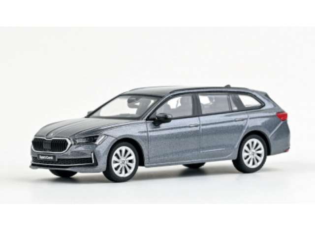 Available To Order – 2023 Skoda Superb VI Combi, graphite grey metallic 1:43 Abrex Model (ab143AB-047CV)