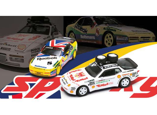 Pre-Order – 1987 Porsche 944 Turbo with 1988 Turbo Cup Combo Set 1:64 Tiny Toys Model (TinyYCOMBO64015) – ETA. July/August 2026