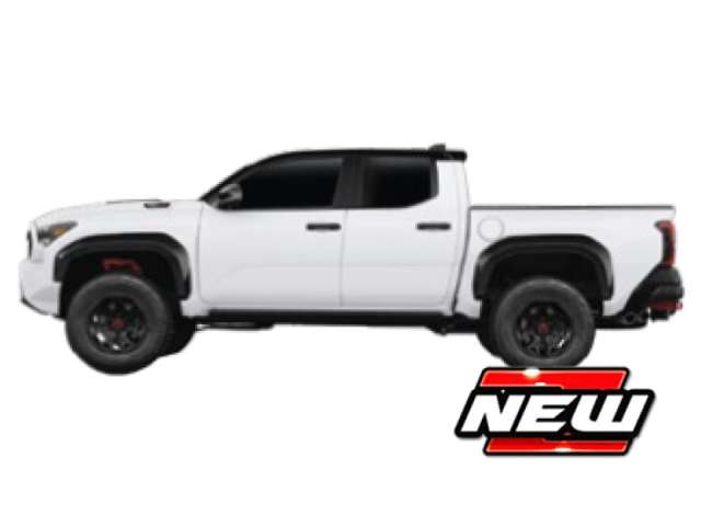 Pre-Order – 3 inch 2024 Toyota Tacoma TRD Pro, white/black 1:0 Maisto Model (mai24900) – ETA. July/August 2026