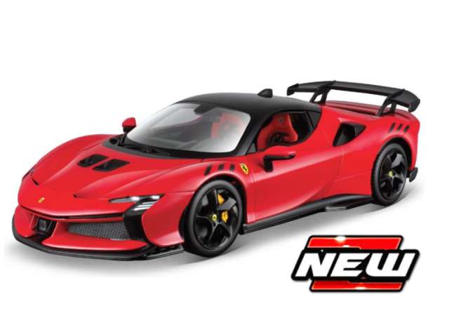 Ferrari SF90 XX Stradale, red 1:24 Bburago Model