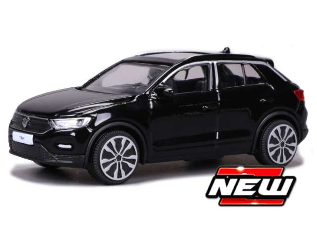 2021 Volkswagen T-Roc, black 1:43 Bburago Model