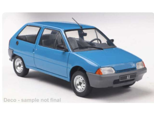 Pre-Order – 1986 Citroen AX, blue 1:24 Whitebox Model (WB124256) – ETA. July/August 2026