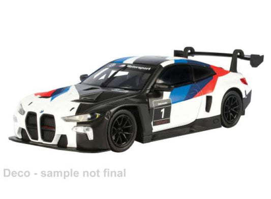Pre-Order – BMW M4 GT3 #1, white/black/red 1:43 Motor Max Model (mmax79418) – ETA. September 2027