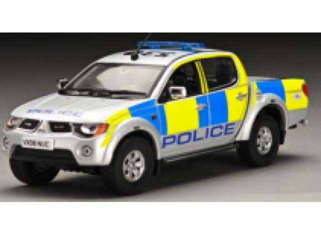 Pre-Order – Mitsubishi L200 *Gloucestershire Police  Department*, yellow/blue/silver 1:43 Vitesse SunStar Model (vss29346) – ETA. September 2026