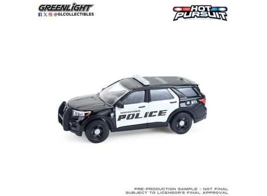Pre-Order – 2024 Ford Police Interceptor Utility Whitestown Metropolitan Police Department, black/white 1:64 GreenLight Model (gl30553) – ETA. September 2026