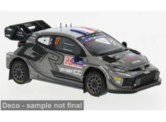 Pre-Order – 2024 Toyota GR Yaris Rally1 Hybrid #17 S.Ogier/ V.Landais, Rally WM, Rally Finland, grey 1:43 IXO Models Model (ixoram945) – ETA. September 2026