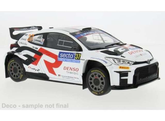 Pre-Order – 2024 Toyota GR Yaris Rallye2 #37 Y.Yamamoto/ M.Salminen Rally WM, Rally Finland, white/red/black 1:18 IXO Models Model (ixo18rmc212A) – ETA. September 2026