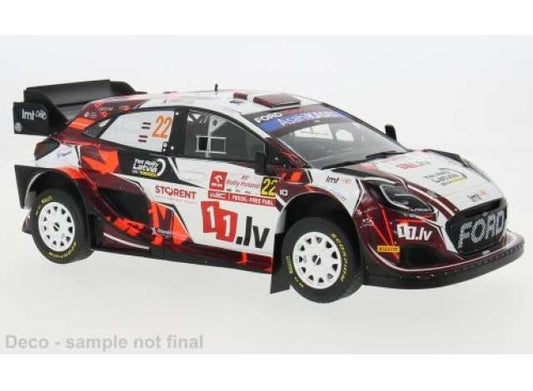 Pre-Order – 2024 Ford Puma Rally1 #22, M.Sesks/R.Francis Rally WM, Rallye Polen, various 1:18 IXO Models Model (ixrmc215) – ETA. September 2026