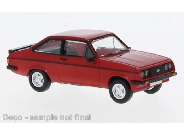 Available To Order – 1977 Ford Escort MK II RS 2000, red 1:87 Brekina Model (PCX870720)