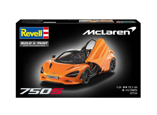 Pre-Order – McLaren 750S, Level 3 plastic modelkit 1:24 Revell - Germany Model (revell67734) – ETA. September 2026