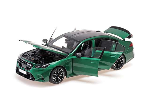 Pre-Order – 2024 BMW M5, green metallic 1:18 Minichamps Model (mc110023800) – ETA. July/August 2026