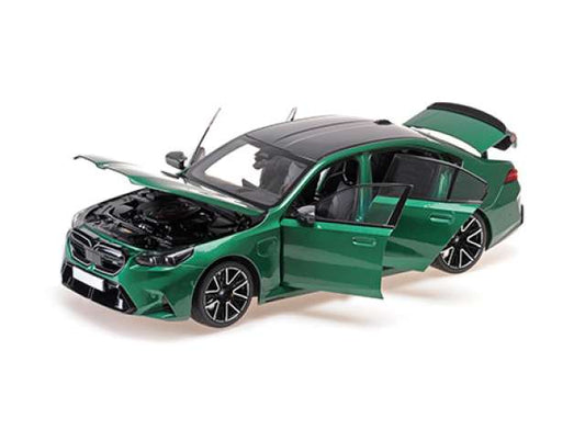 Pre-Order – 2024 BMW M5, green metallic 1:18 Minichamps Model (mc110023800) – ETA. July/August 2026