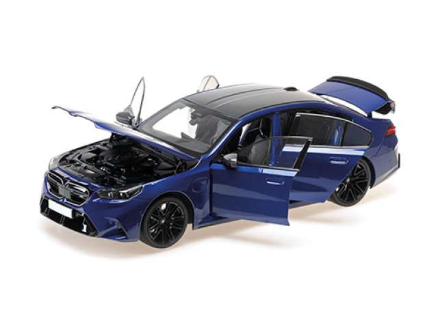 Pre-Order – 2024 BMW M5, blue metallic 1:18 Minichamps Model (mc110023802) – ETA. July/August 2026
