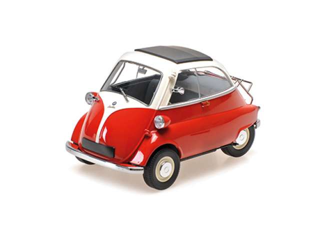 Pre-Order – 1955 BMW Isetta, white/red 1:18 Minichamps Model (mc110024001) – ETA. July/August 2026