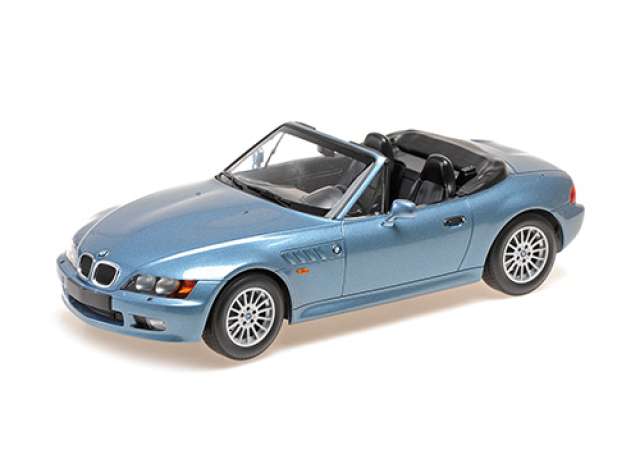 Pre-Order – 1997 BMW Z3 Roadster, light blue metallic 1:18 Minichamps Model (mc155024130) – ETA. July/August 2026