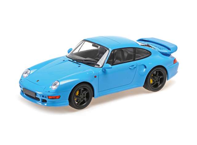 Pre-Order – 1997 Porsche 911 (993) Turbo S, blue 1:18 Minichamps Model (mc155061182) – ETA. July/August 2026