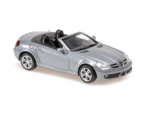 Pre-Order – 2007 Mercedes-Benz SLK (R171), dark silver metallic 1:43 Maxichamps Model (mc940037331) – ETA. July/August 2026