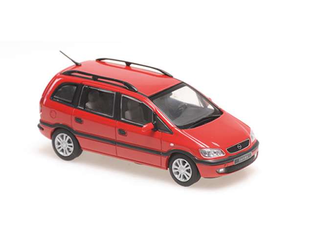 Pre-Order – 1999 Opel Zafira, red 1:43 Maxichamps Model (mc940048000) – ETA. July/August 2026