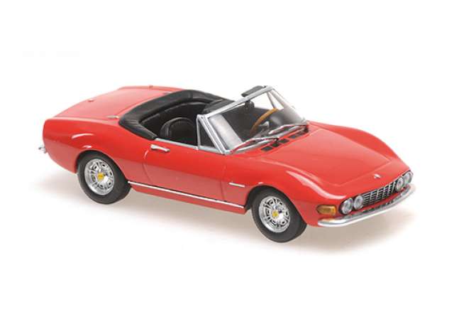 Pre-Order – 1972 Fiat Dino Spider, red 1:43 Maxichamps Model (mc940121430) – ETA. July/August 2026