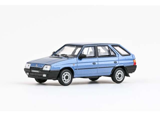 1993 Skoda Forman, blue metallic 1:43 Abrex Model