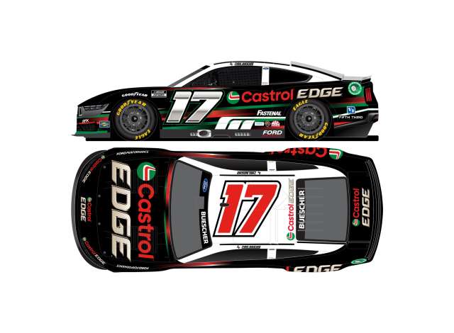 2023 Ford Mustang #17 Chris Buescher, Castrol Edge Michigan Win Elite, various 1:24 Action Racing Collectibles Model
