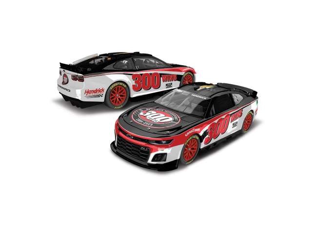 Chevrolet Camaro ZL1 #300 Wins *Hendrick Motorsport* 300 Cup Series Wins, red/white 1:24 Action Racing Collectibles Model