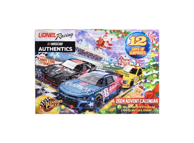 Lionel Racing Advent Calendar 2024 1:64 Action Racing Collectibles Model