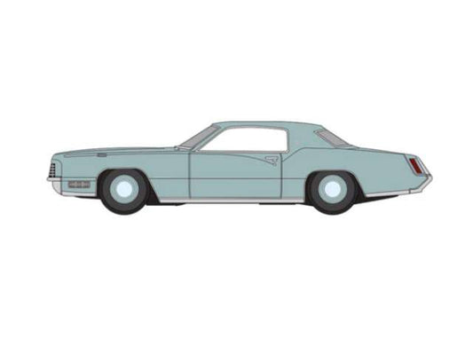 Pre-Order – 1967 Cadillac Eldorado, light green crystal firemist metallic 1:64 Auto World Model (AWSP185B) – ETA. September 2026