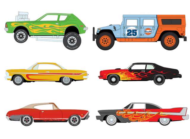 Pre-Order – Johnny Lightning Street Freaks 2024 Release 1 Version A mix of 6. 1:64 Johnny Lightning Model (JLSF027A~6) – ETA. September 2026