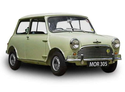 Pre-Order – 1964 Morris Mini Copper S, Fiesta Yellow 1:12 SunStar Model (sun5305) – ETA. September 2026