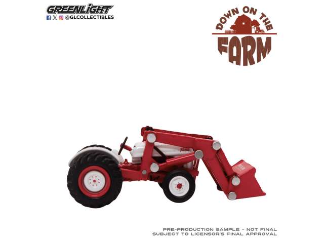 Pre-Order – 1952 Ford 8N *Down on the Farm Series 11*, red/white 1:64 GreenLight Model (gl48110C) – ETA. September 2026