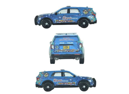 Pre-Order – 2022 Ford Police Interceptor Utility Miami Police Department Hispanic Heritage Month Tribute *Hot Pursuit *, various 1:64 GreenLight Model (gl30554) – ETA. September 2026