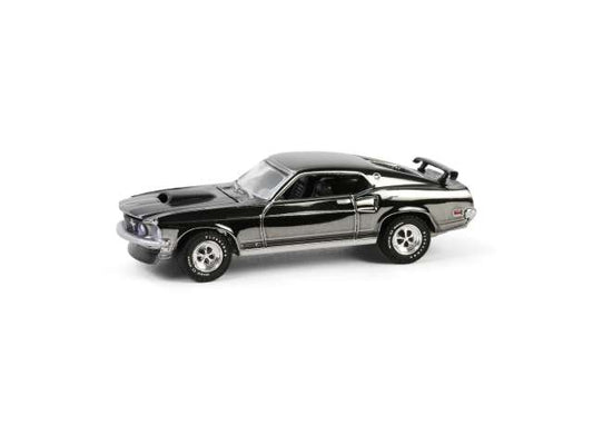 Pre-Order – 1969 Ford Mustang BOSS 429 *John Wick (2014)*, Evergreen, silver chrome 1:64 GreenLight Model (gl30557) – ETA. September 2026