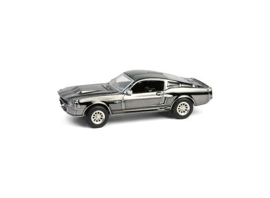Pre-Order – 1967 Ford Mustang *Eleanor*, Gone in Sixty Seconds (2000), silver chrome 1:64 GreenLight Model (gl30558) – ETA. September 2026