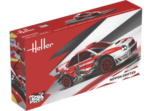 Pre-Order – Nippon Drifter *Dreams*, plastic modelkit 1:43 Heller Model (hel41003) – ETA. September 2026