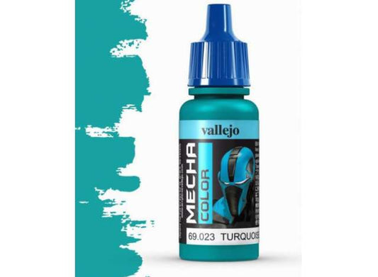Pre-Order – 17ml Turquoise *Mecha Color* 1:0 Vallejo Model (val69023) – ETA. September 2026