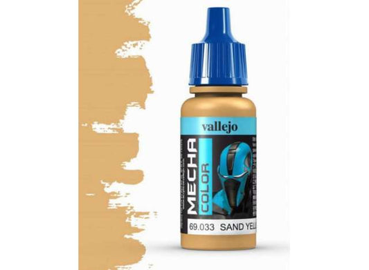Pre-Order – 17ml Sand Yellow *Mecha Color* 1:0 Vallejo Model (val69033) – ETA. September 2026