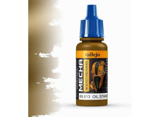 Pre-Order – 17ml Oil Stains (Gloss) *Mecha Weathering* 1:0 Vallejo Model (val69813) – ETA. September 2026