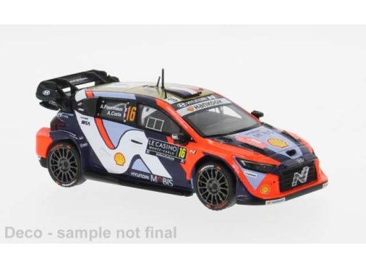 Pre-Order – 2025 Hyundai i20 N Rally1 #16 A.Fourmaux/A.Coria  WRC Rallye Monte Carlo, various 1:18 IXO Models Model (ixo18rmc230A) – ETA. July/August 2026