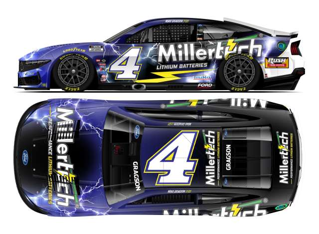 2025 Ford Mustang #4 Noah Gragson *Millertech* various 1:64 Action Racing Collectibles Model